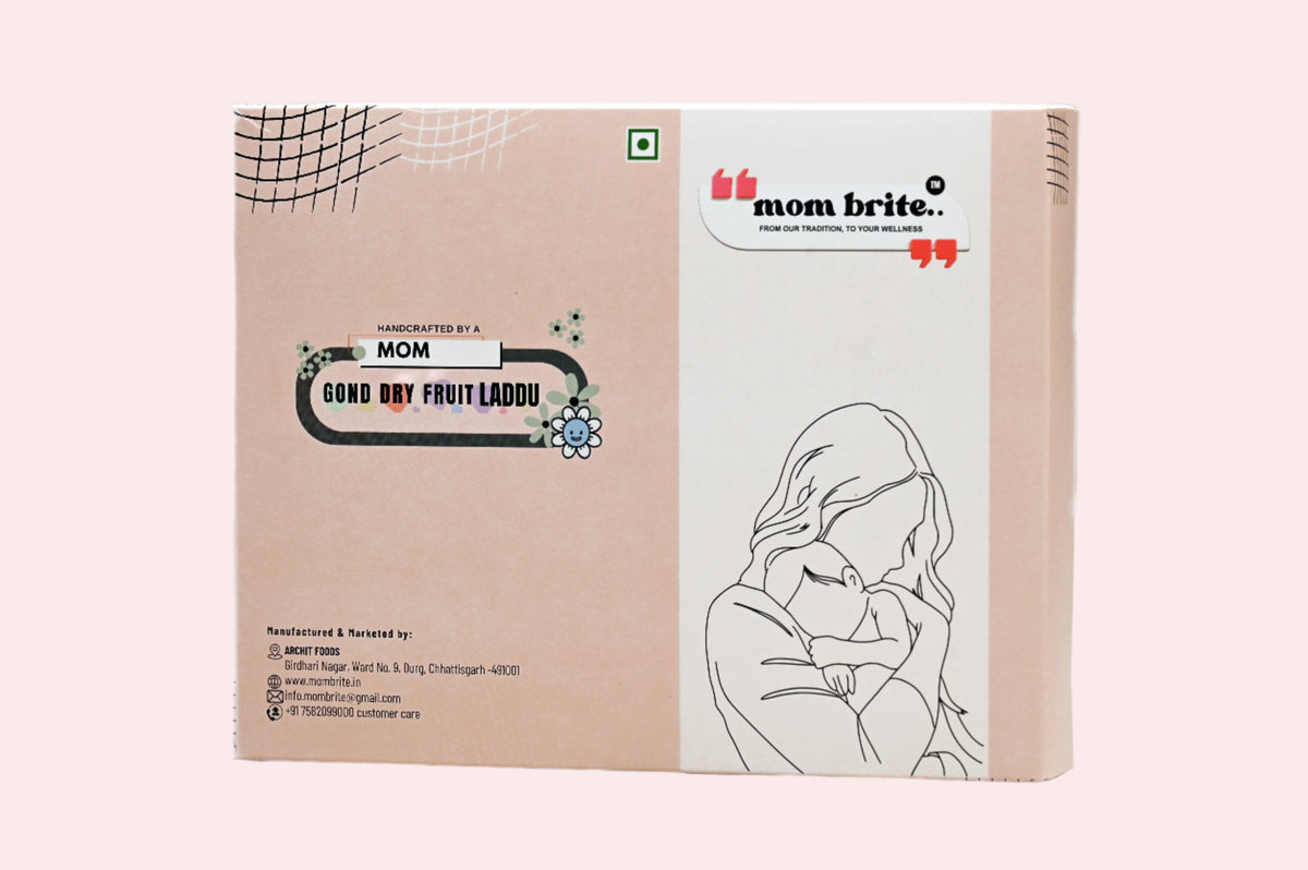 Mombrite Gond Dry Fruit Laddu 400g